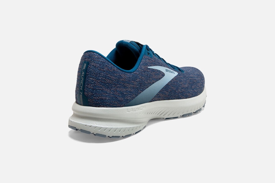 Brooks Running Shoes - Launch 7 Road Mens - Blue - OAF-164509